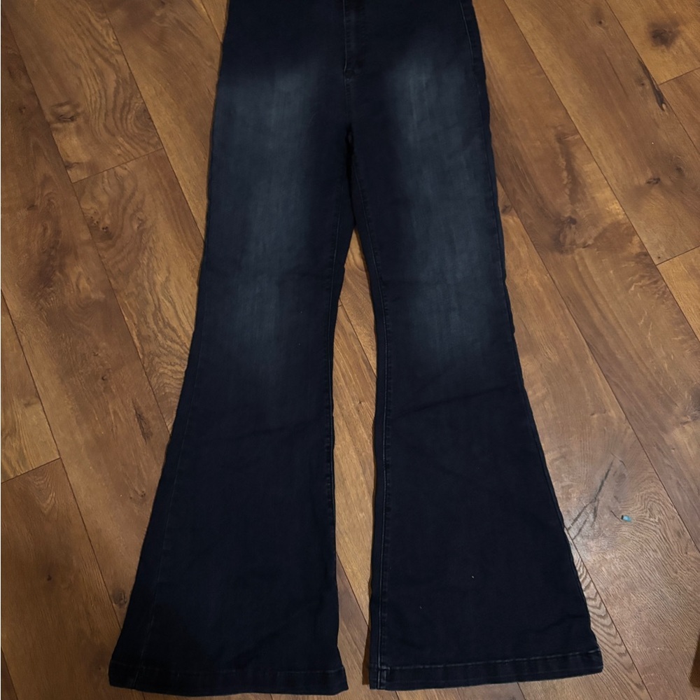 Altar'd State Dark Blue Flare Jeans